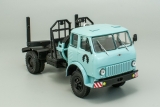 МАЗ-509П лесовоз - 1965 г. -  голубой 1:43