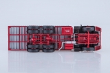Magirus-290D контейнер - серый/красный 1:43