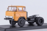 КАЗ-608 седельный тягач - оранжевый 1:43