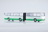 Ikarus-280.33 автобус городской сочлененый - белый/зеленый 1:43