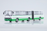 Ikarus-280.33 автобус городской сочлененый - белый/зеленый 1:43
