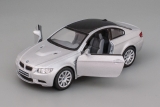 BMW M3 Coupe (E92) - серебристый металлик - без коробки 1:36