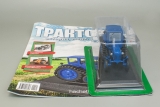 МТЗ-50 «Беларусь» трактор полугусеничный - синий - №61 с журналом 1:43