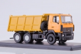 МАЗ-6501 (низкая кабина, без спальника) самосвал - желтый 1:43