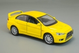 Mitsubishi Lancer Evolution X - 2008 - желтый - без коробки 1:36