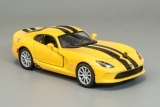 Dodge SRT Viper GTS - 2013 - желтый/черные полосы - без коробки 1:36