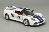 Lotus Exige S - 2012 - белый/синие полосы - без коробки 1:32