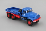 КрАЗ-255В1 балластный тягач - синий/красный 1:43