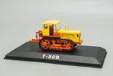 Т-50В трактор гусеничный узкогабаритный виноградниковый - №70 с журналом 1:43