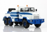 КрАЗ-6322 грузовой эвакуатор БРО-200 - белый/синий 1:43