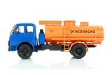 МАЗ-5334 автоцистерна для светлых нефтепродуктов АЦ-8 - синий/оранжевый 1:43