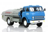 МАЗ-500А топливозаправщик ТЗ-7,5 - «Аэрофлот» голубой/серый 1:43
