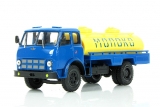 МАЗ-500А автоцистерна для пищевых жидкостей АЦПТ-6,2 «Молоко» - синий/желтый 1:43