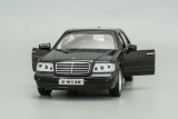 Mercedes-Benz S320 (W140) - черный - звук+свет - без коробки 1:32