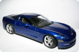 Chevrolet Corvette Coupe - 2005 - темно-синий металлик 1:18