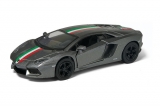 Lamborghini Aventador LP700-4 - с полосами - 4 цвета в ассортименте - без коробки 1:38