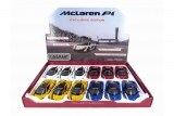 McLaren P1 с полосами - 4 цвета в ассортименте - без коробки 1:36