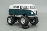 Volkswagen T1 Bus Big Foot - 1962 - зеленый/белый - без коробки 1:32