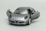 Alfa Romeo 4C - 2013 - серый металлик - без коробки 1:32