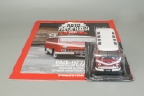РАФ-977Д микроавтобус - красный/белый - №132 с журналом 1:43