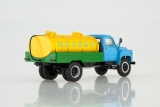 Горький-53 цистерна-молоковоз АЦПТ-3.3 - голубой/желтый/зеленый 1:43