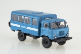 Горький-66 вахтовый автобус НЗАС-3964 - синий 1:43