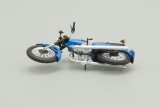 Восход-3М мотоцикл - синий 1:43