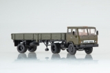КАЗ-608В седельный тягач + ОдАЗ-885 бортовой полуприцеп - хаки 1:43