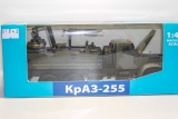 КрАЗ-255 автомобиль химической дезактивации транспорта - камуфляж хаки 1:43