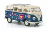 Volkswagen Samba Хиппи - 1962 - 3 цвета в ассортименте - без коробки 1:24
