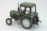 МТЗ-82 Трактор «Belarus» (металл/пластик, Люкс-2) - зеленый/черный/белые диски 1:43