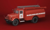 МАЗ-205 пожарная автоцистерна АЦ-30(205)ЦГ-А - №28 с журналом 1:43