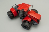 К-744Р3 «Кировец» (К-740 «Премиум») трактор колесный - сдвоенные колеса - красный/черный 1:43