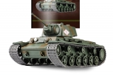 КВ-1 Советский тяжелый танк - 1942 г. - №10 с журналом 1:43