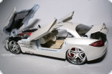 Mercedes-Benz SLR McLaren - бежевый металлик - тюнинг 1:18