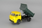 МАЗ-503Б самосвал - 1963 г. - желтый/зеленый 1:43