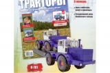 К-701 трактор «Кировец» - синий/белый - №97 с журналом 1:43