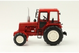 МТЗ-102 трактор колесный универсально-пропашной - красный - №103 с журналом 1:43
