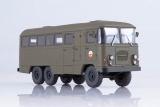 Прогресс-7 штабной автобус - Советская Армия - хаки 1:43