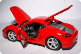 Porsche Cayman S - красный 1:18
