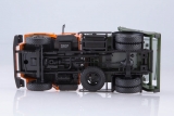 ЗиЛ-4333 мусоровоз контейнерный КО-450 - оранжевый/серый 1:43