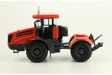 К-424 «Кировец» сельскохозяйственный колесный трактор общего назначения - красный - №106 с журналом 1:43