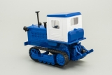 Т-38 универсальный пропашной гусеничный трактор - синий - №107 с журналом 1:43