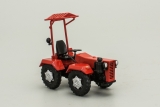MA-6210 мини-трактор колесный - красный - №111 с журналом 1:43