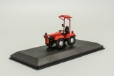 MA-6210 мини-трактор колесный - красный - №111 с журналом 1:43