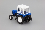 МТЗ-82 Трактор (металл/пластик) - синий/белый/белые диски 1:43