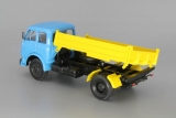 МАЗ-5111 самосвал с боковой разгрузкой - голубой/желтый 1:43
