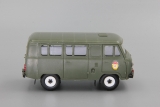 УАЗ-3962 автобус (пластик) - гвардейский - хаки 1:43
