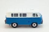 УАЗ-3962 автобус (пластик) - синий/белый 1:43