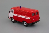УАЗ-3741 фургон (пластик) - пожарный 1:43